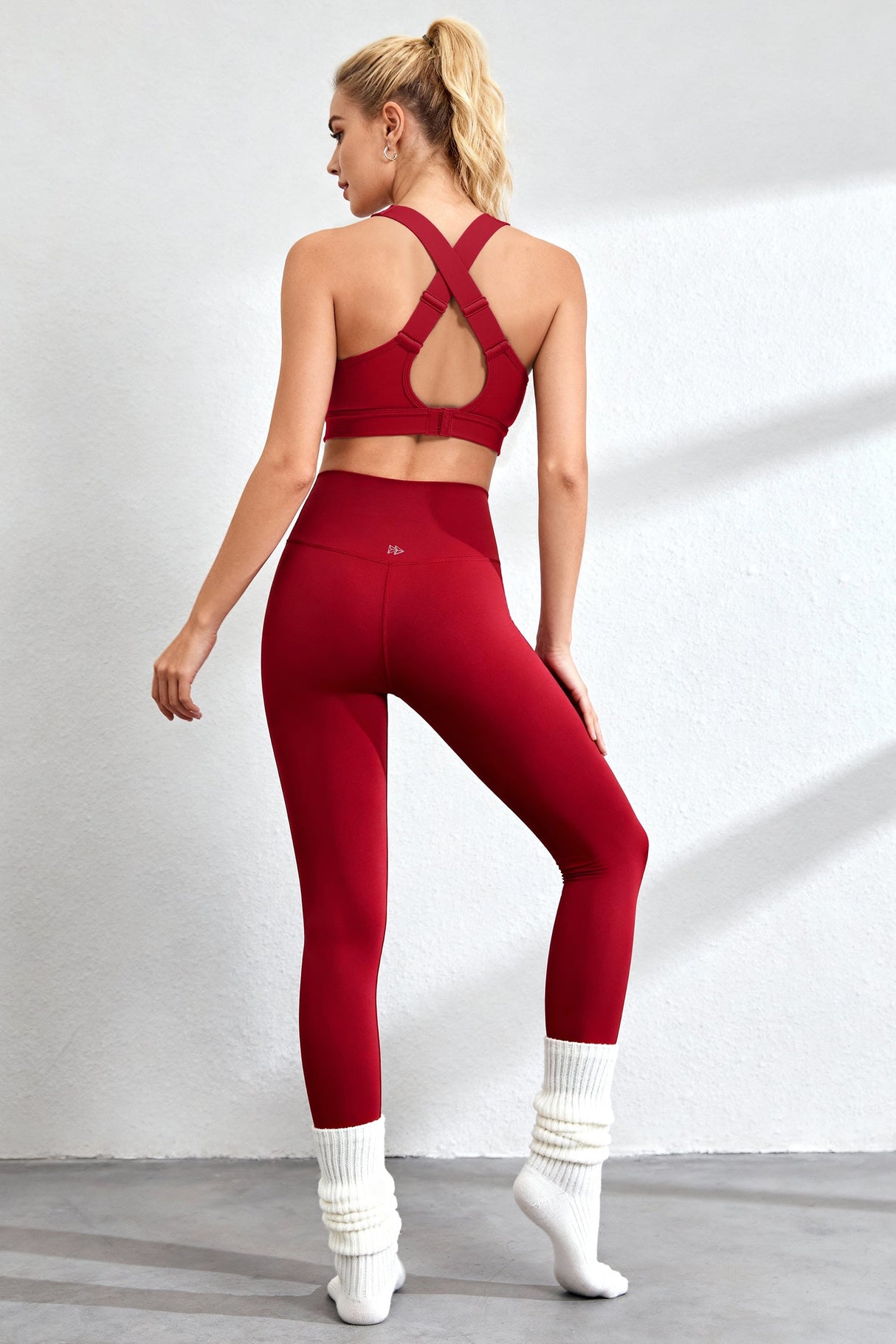 Power™ Adjustable Cross-Back Sports Bra | High-Impact Bounce Control Without Flattening for Running, HIIT & Training