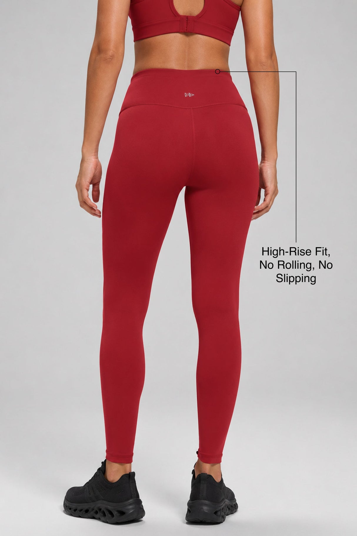 Echo™ Supportive Sustainable 27 Inches Leggings | High-Impact Leggings Best For Running, HIIT & Training