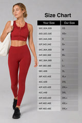 Sculpt™ Zip-Front Full-Back Mesh Racerback Sports Bra | High-Impact Support for Running, Gym & Training