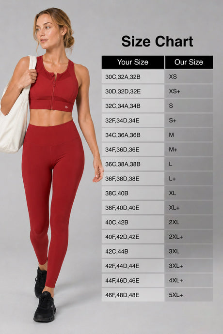Sculpt™ Zip-Front Full-Back Mesh Racerback Sports Bra | High-Impact Support for Running, Gym & Training