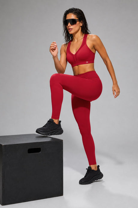 Echo™ Supportive Sustainable 27 Inches Leggings | High-Impact Leggings Best For Running, HIIT & Training