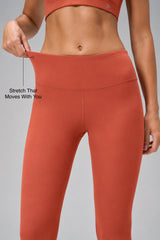 Echo™ Supportive Sustainable 27 Inches Leggings | High-Impact Leggings Best For Running, HIIT & Training