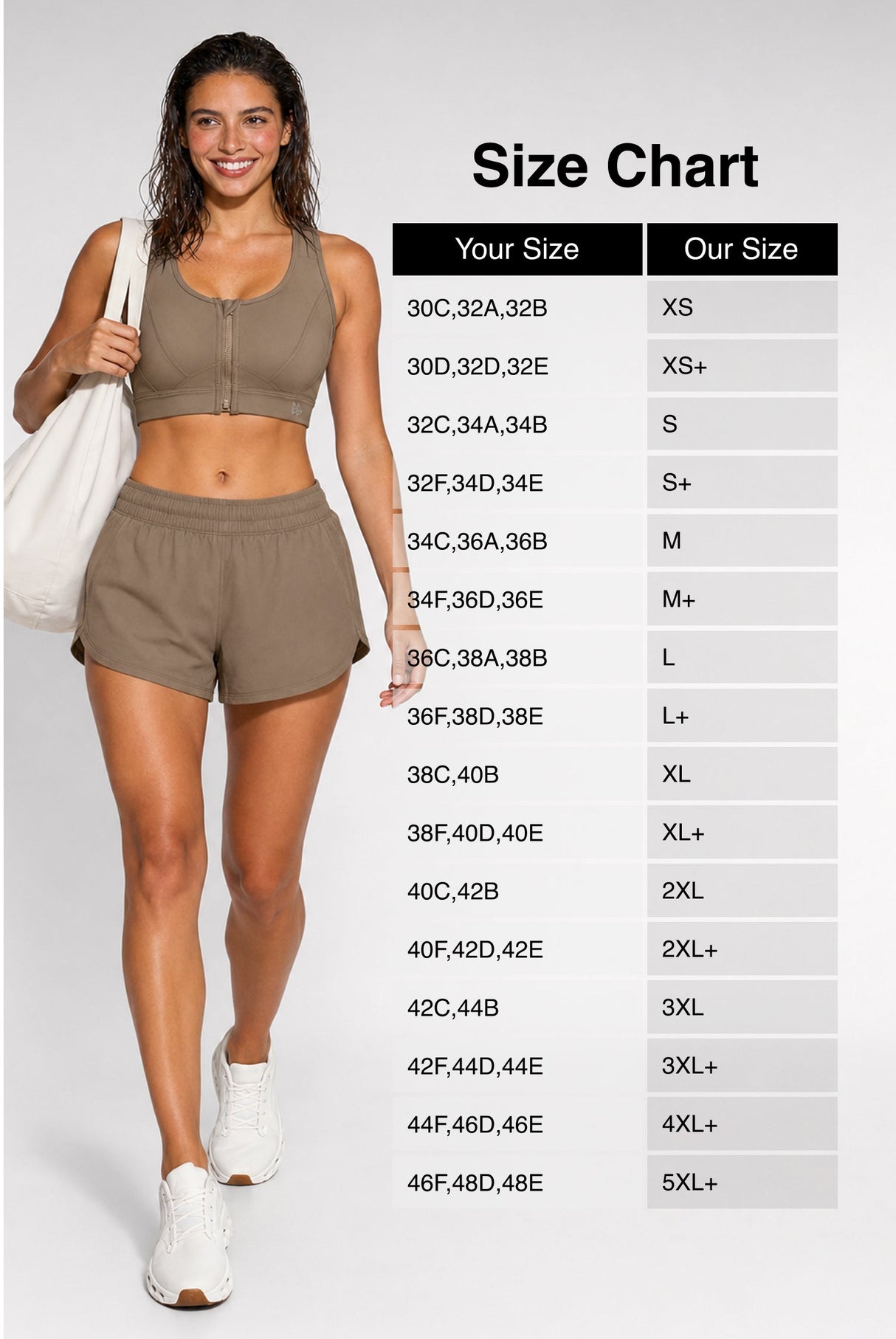 Enfold™ Front-Zip Breathable Racerback Sports Bra | High-Impact Support for Running, HIIT & Training