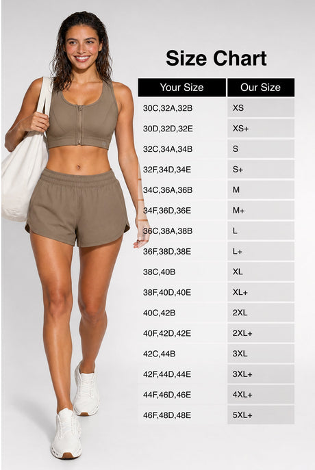 Enfold™ Front-Zip Breathable Racerback Sports Bra | High-Impact Support for Running, HIIT & Training