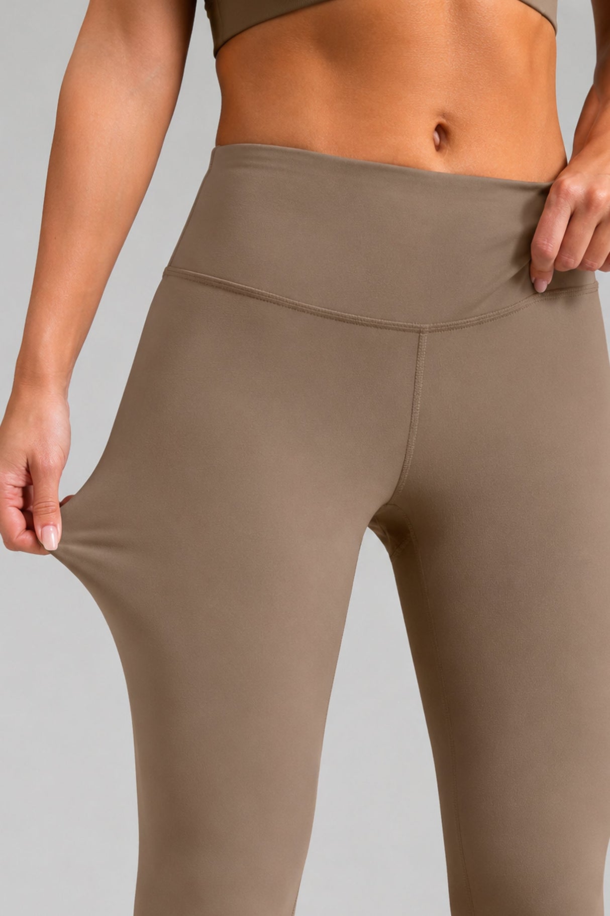 Echo™ Supportive Sustainable 27 Inches Leggings | High-Impact Leggings Best For Running, HIIT & Training