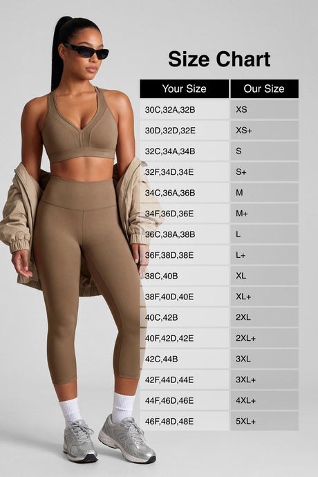 Power™ Adjustable Cross-Back Sports Bra | High-Impact Bounce Control Without Flattening for Running, HIIT & Training
