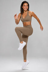 Echo™ Supportive Sustainable 27 Inches Leggings | High-Impact Leggings Best For Running, HIIT & Training