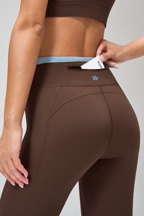 High Waist Pocket Fitness Gym Leggings 25 Inch| Women's High Support Leggings