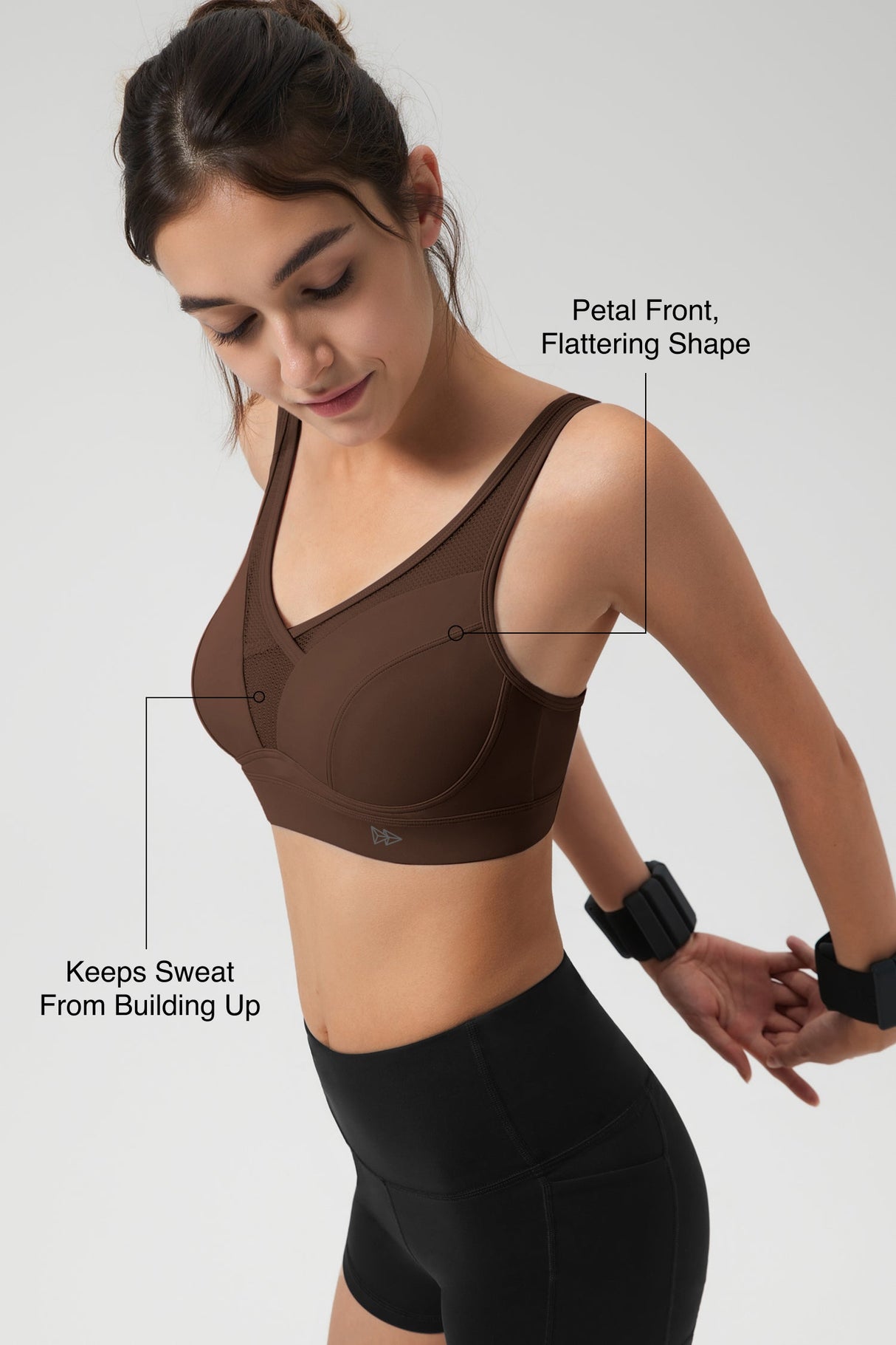 Shift™ Adjustable-Strap Sustainable Sports Bra | Medium Support with Breathable Mesh for Running, HIIT, Yoga & Training