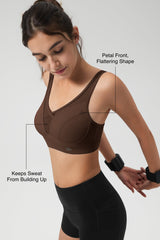 Shift™ Adjustable-Strap Sustainable Sports Bra | Medium Support with Breathable Mesh for Running, HIIT, Yoga & Training