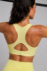 Sculpt™ Racerback Full-Coverage Breathable Sports Bra | High Support with Bounce Control & Mesh for Running, HIIT & Training