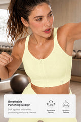 Power™  Soft Adjustable High-Support Mesh Running Bra | Women's High Support Sports Bra