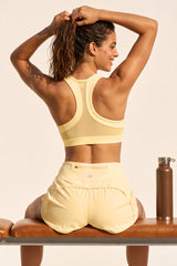 Enfold™ Front-Zip Breathable Racerback Sports Bra | High-Impact Support for Running, HIIT & Training