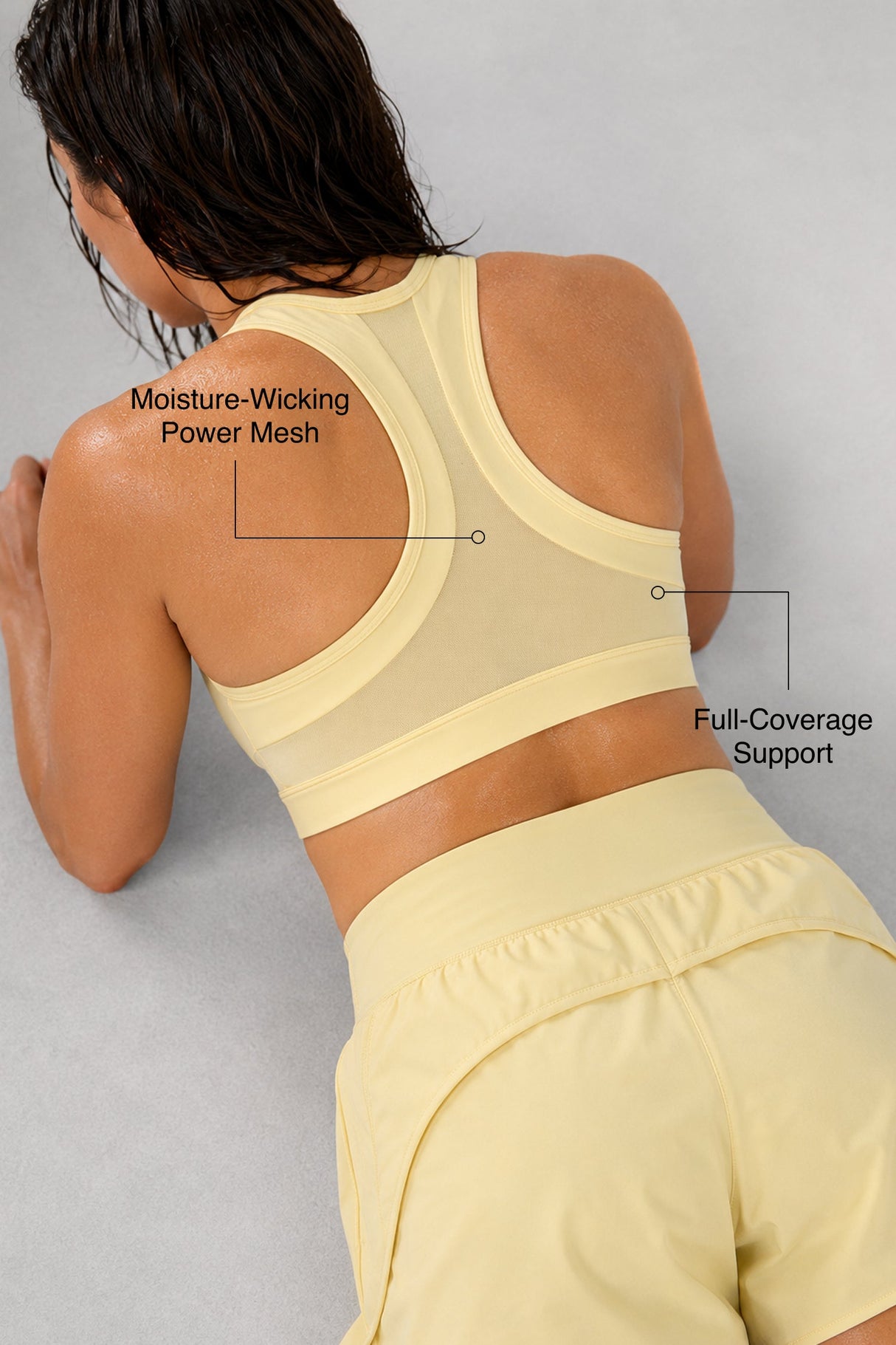 Enfold™ Front-Zip Breathable Racerback Sports Bra | High-Impact Support for Running, HIIT & Training