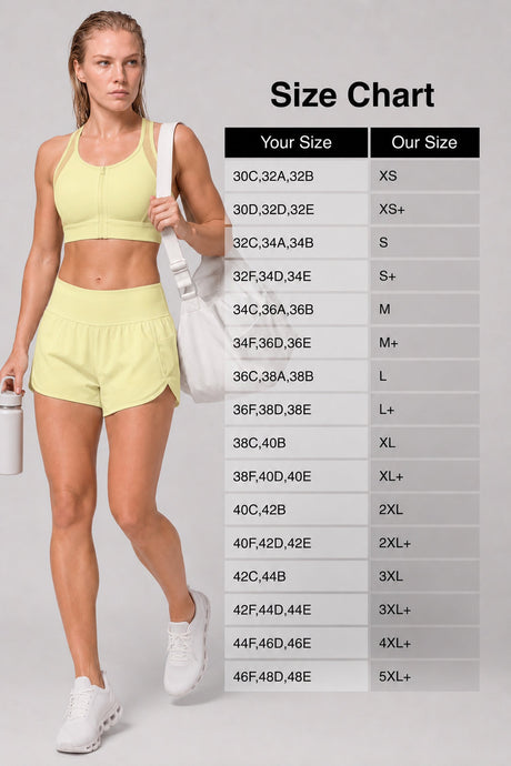 Power™ Zip-Front Mesh T-Back Sports Bra | High-Impact Support for Running & HIIT