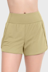 Shift™ Quick Dry Inner Mesh Workout Shorts with Pocket 3.5''| Women's Running Shorts