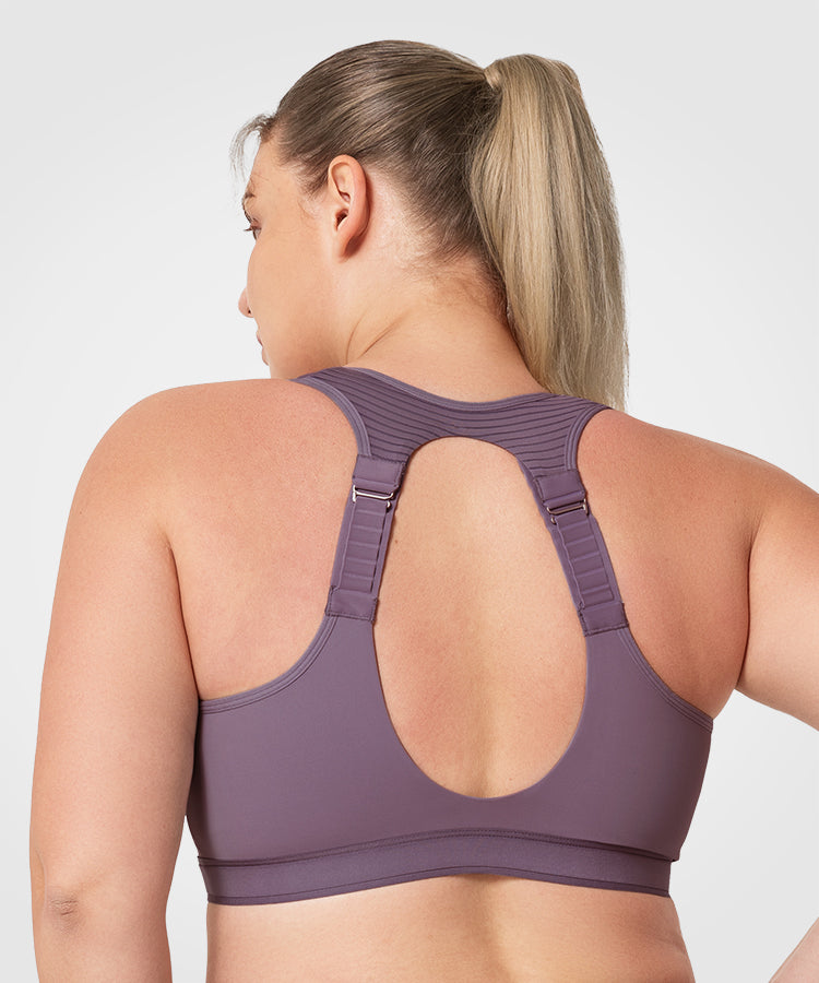 Womens adjustable supportive high impact sports bra – Yvette_UK