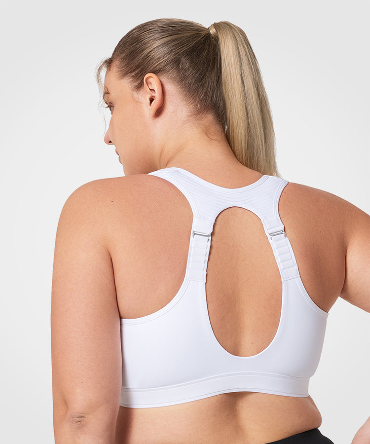 Womens adjustable supportive high impact sports bra – Yvette_UK