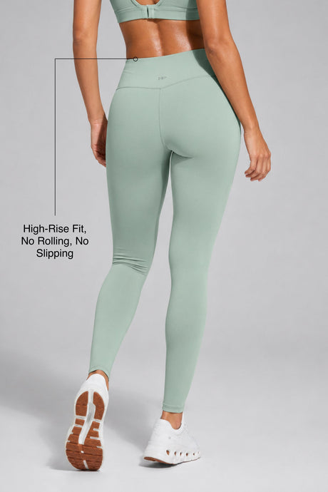Echo™ Supportive Sustainable 27 Inches Leggings | High-Impact Leggings Best For Running, HIIT & Training