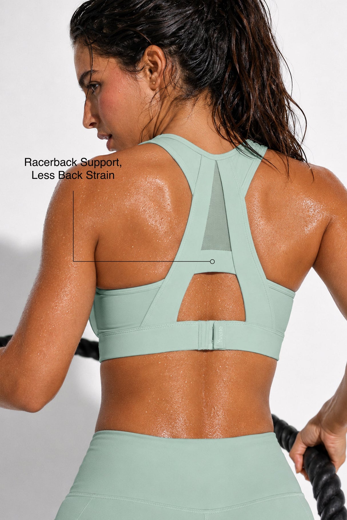 Shift™ Breathable Racerback High-Support Bra | High-Impact Support Best For Running, HIIT & Training