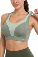 Power™ Breathable Racerback Fixed Cups High Impact Bra | Women's High Support Sports Bra