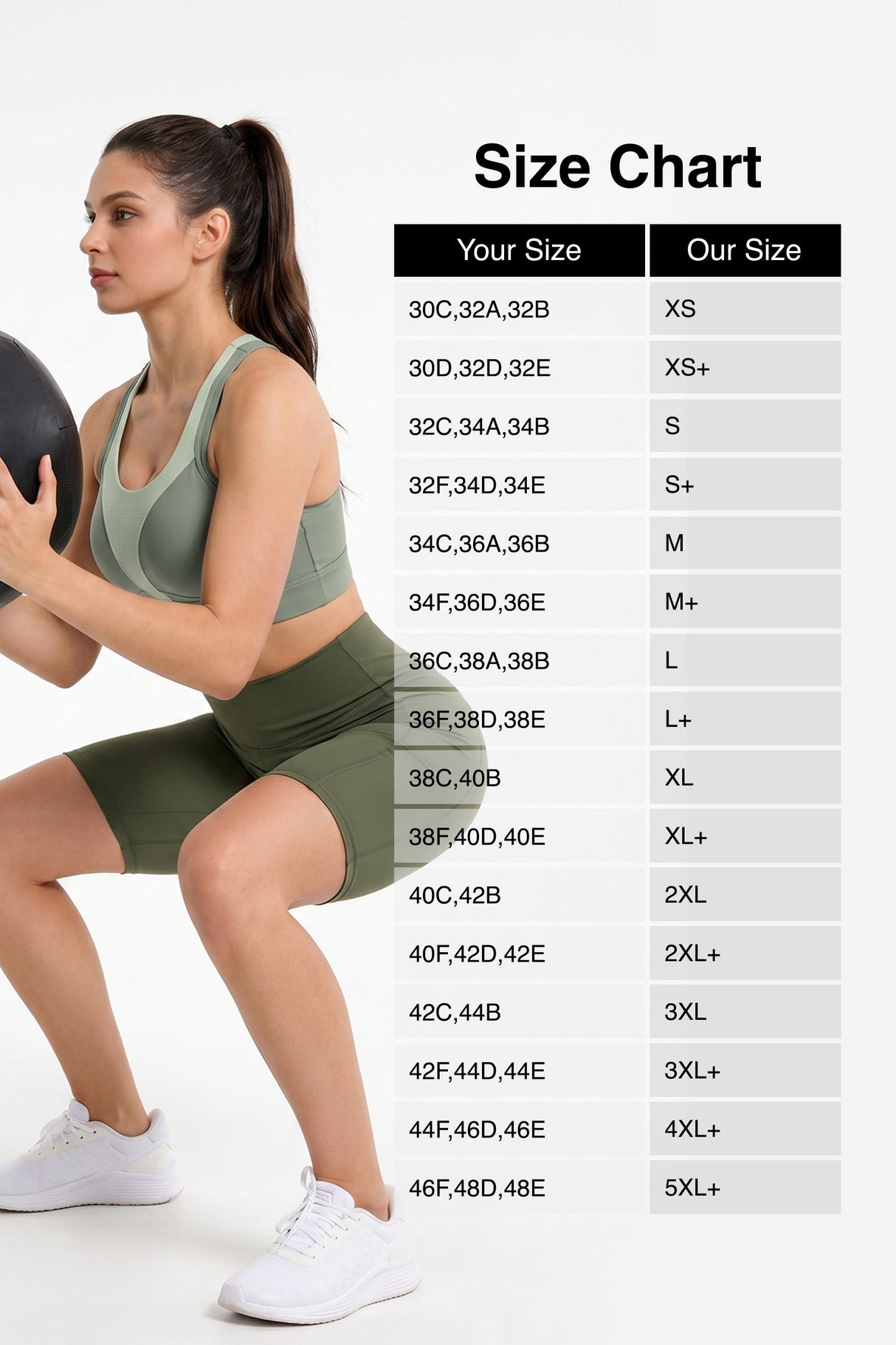 Power™ Breathable Racerback Fixed Cups High Impact Bra | Women's High Support Sports Bra