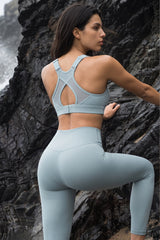 Shift™ Adjustable-Strap Airflow Sports Bra | High Support with Breathable Mesh for Running, HIIT & Training