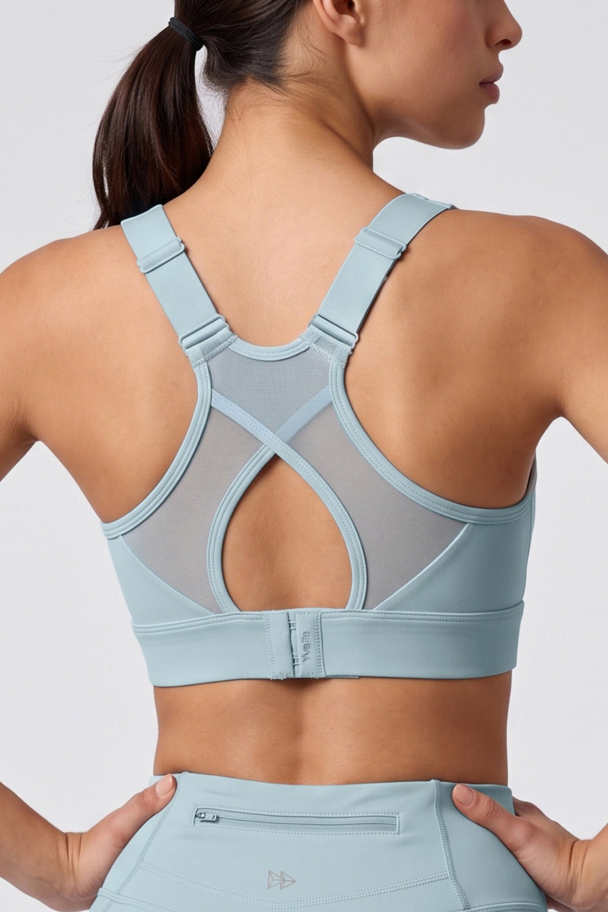 Shift™ Adjustable-Strap Airflow Sports Bra | High Support with Breathable Mesh for Running, HIIT & Training