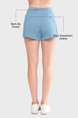Shift™ Quick Dry Inner Mesh Workout Shorts with Pocket 3.5''| Women's Running Shorts