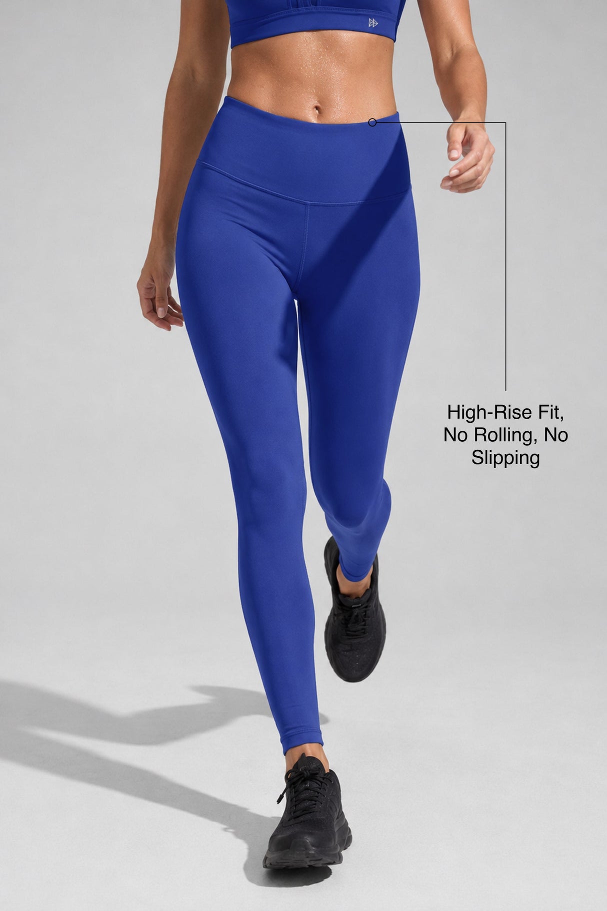 Echo™ Supportive Sustainable 27 Inches Leggings | High-Impact Leggings Best For Running, HIIT & Training