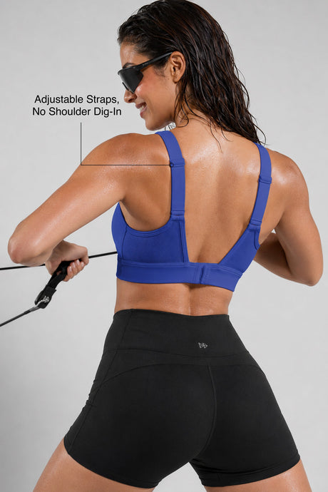 Shift™ Breathable Adjustable Support Padded Bra | Women's Medium Support Sports Bra