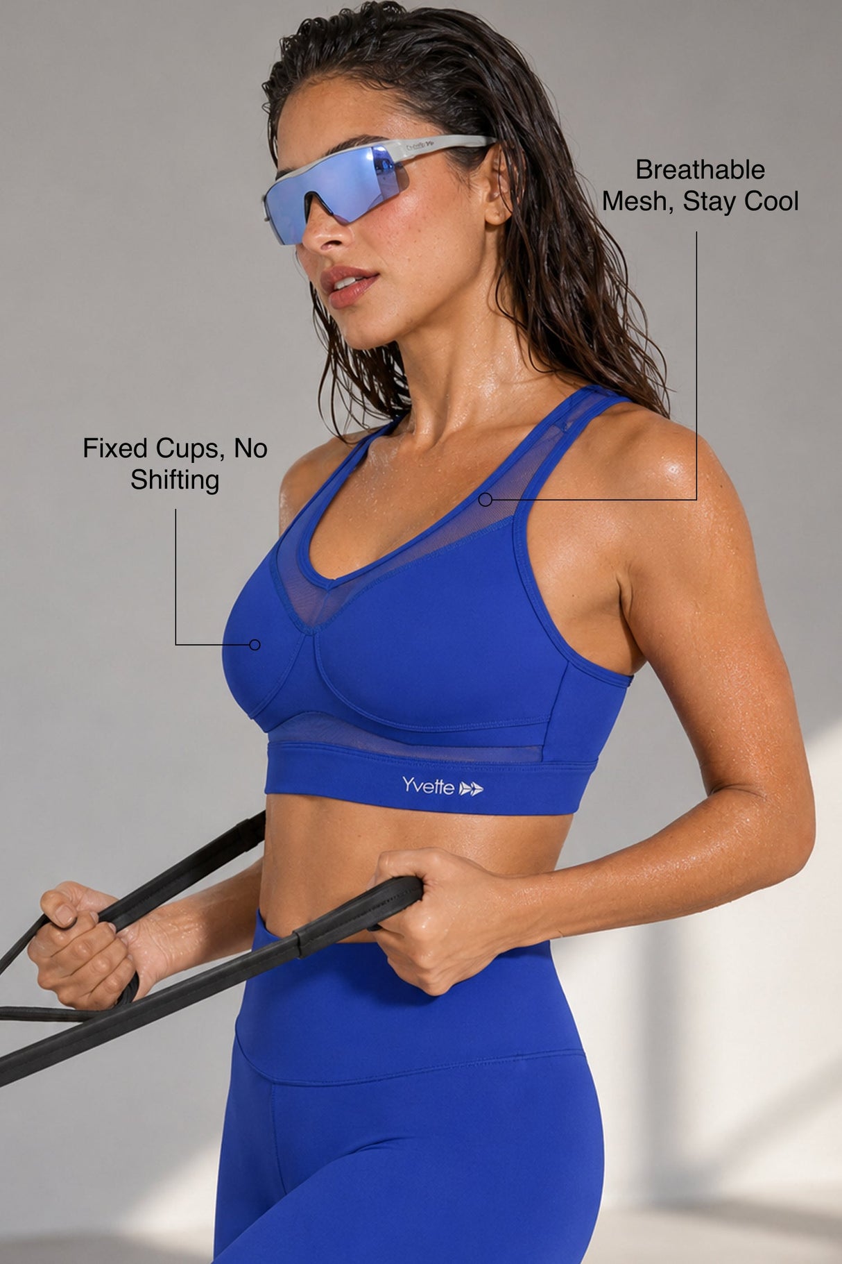 Shift™ Breathable Racerback High-Support Bra | High-Impact Support Best For Running, HIIT & Training