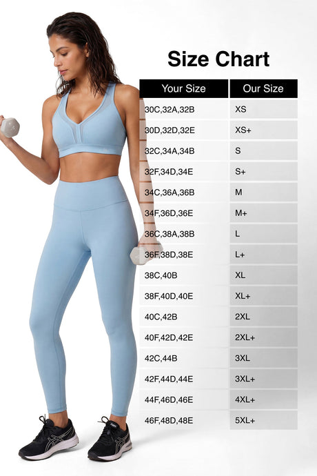 Power™ Adjustable Cross-Back Sports Bra | High-Impact Bounce Control Without Flattening for Running, HIIT & Training