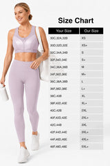 Power™ Zip Front Adjustable High Support Sports Bra | Women's High Support Sports Bra