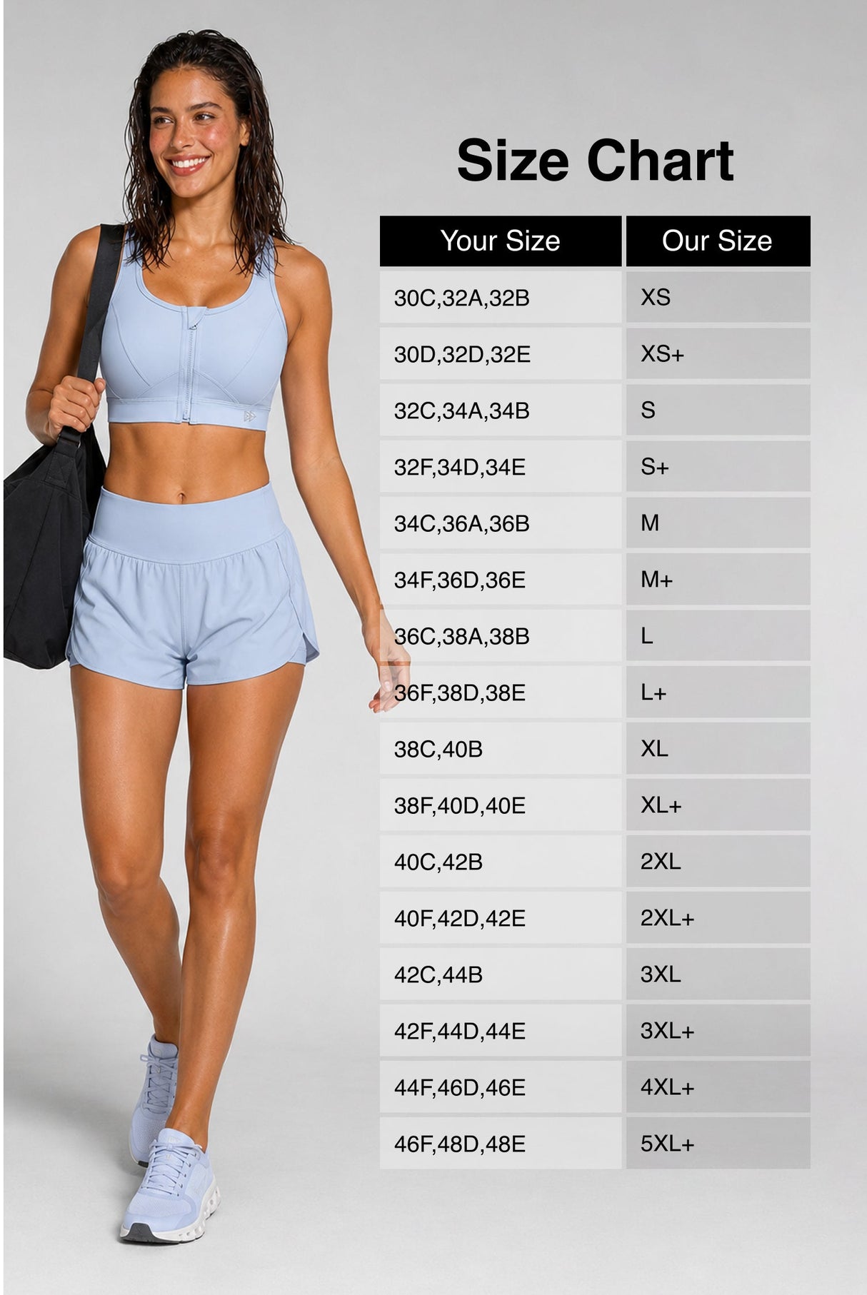 Enfold™ Front-Zip Breathable Racerback Sports Bra | High-Impact Support for Running, HIIT & Training