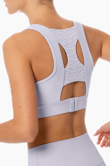 Power™ Racerback Breathable Full-Coverage Sports Bra | High-Impact Support for Running, Gym & Training