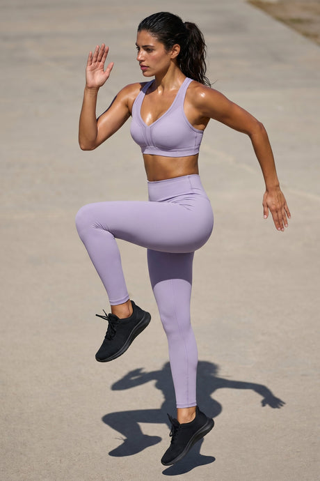 Echo™ Supportive Sustainable 27 Inches Leggings | High-Impact Leggings Best For Running, HIIT & Training