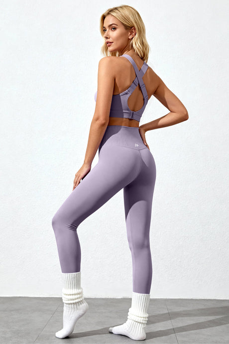 Power™ Adjustable Cross-Back Sports Bra | High-Impact Bounce Control Without Flattening for Running, HIIT & Training