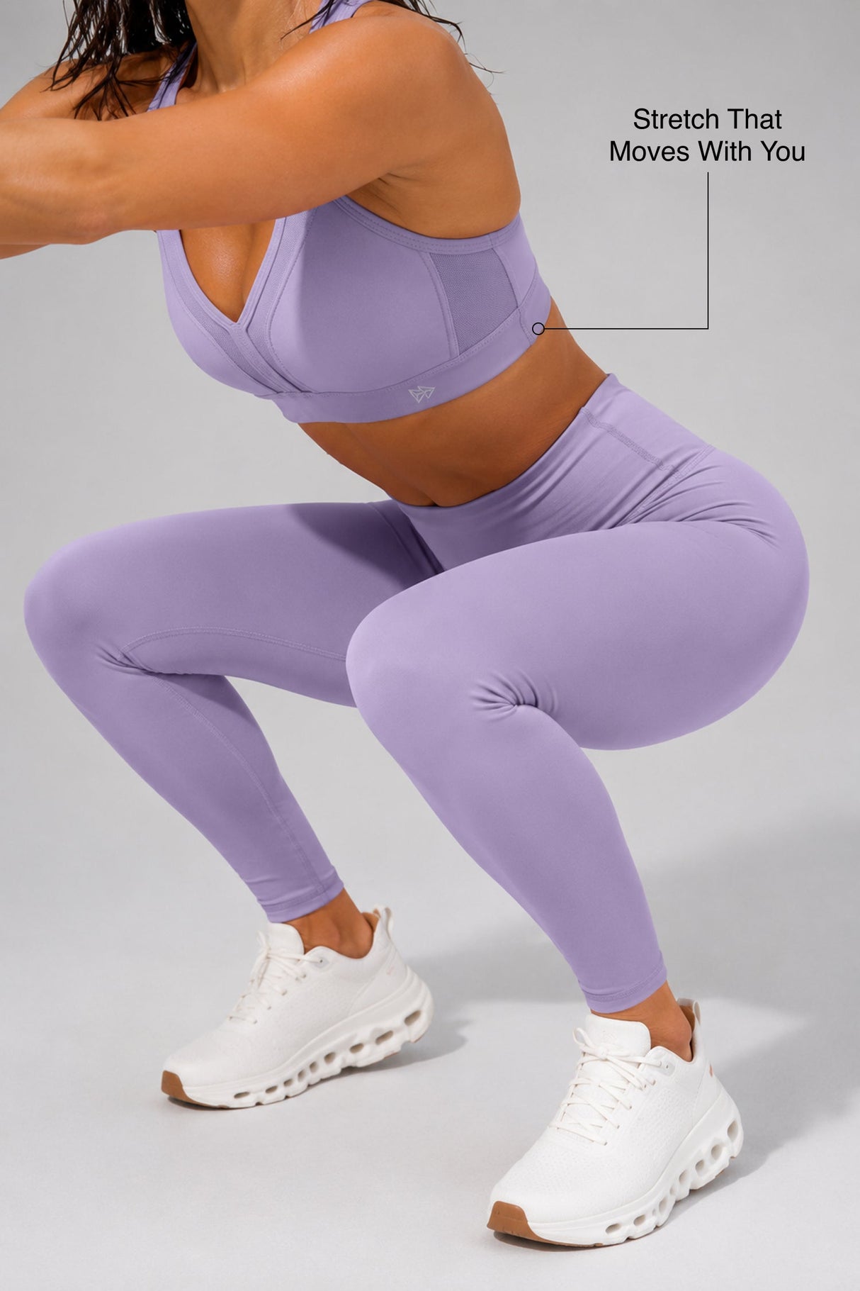 Echo™ Supportive Sustainable 27 Inches Leggings | High-Impact Leggings Best For Running, HIIT & Training