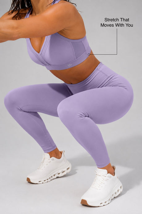Echo™ Supportive Sustainable 27 Inches Leggings | High-Impact Leggings Best For Running, HIIT & Training