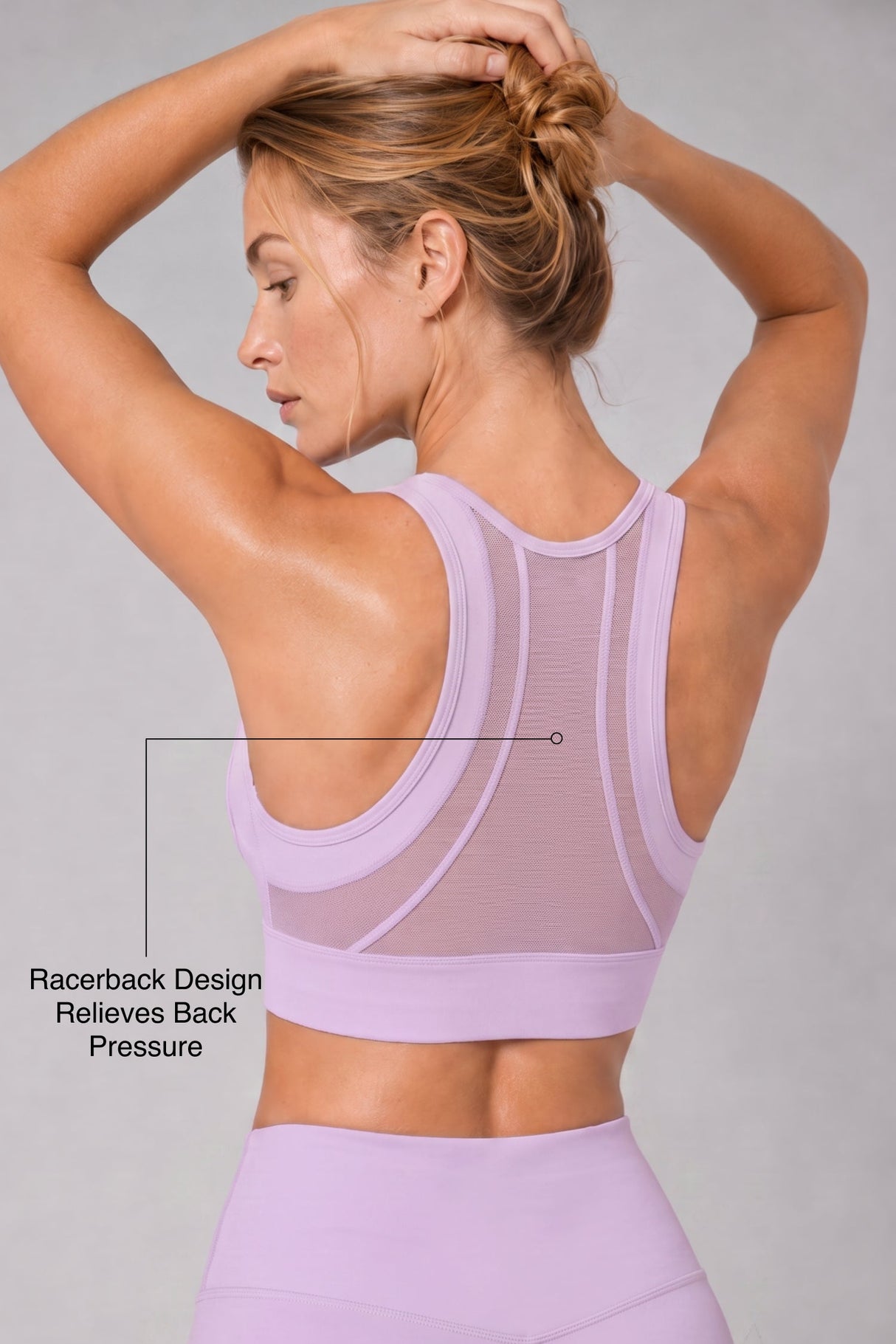 Sculpt™ Zip-Front Full-Back Mesh Racerback Sports Bra | High-Impact Support for Running, Gym & Training