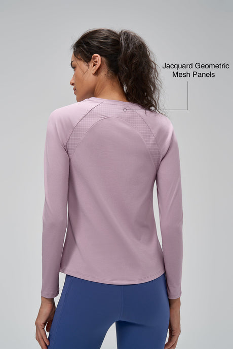 Anywhere™ Performance Mesh Long Sleeve T-shirt | Women's Long Sleeve T-shirt
