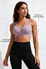Shift™ Adjustable-Strap Sustainable Sports Bra | Medium Support with Breathable Mesh for Running, HIIT, Yoga & Training
