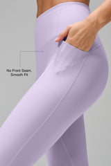 Echo™ No-Front-Seam Pocket Leggings 25 Inch | Women's High Support Leggings