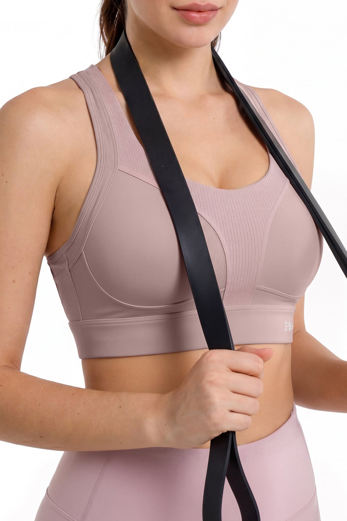 Power™ Breathable Racerback Fixed Cups High Impact Bra | Women's High Support Sports Bra