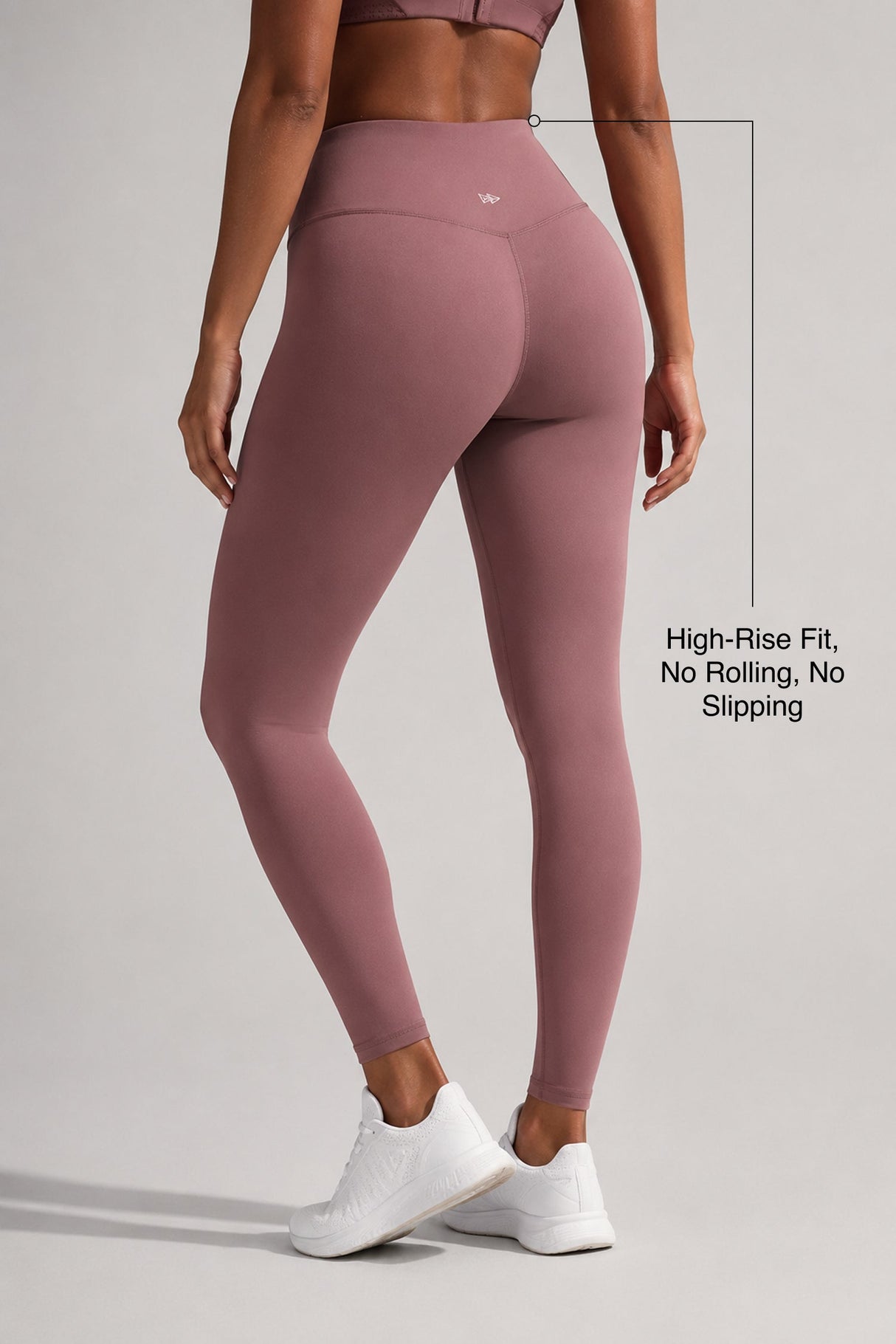 Echo™ Supportive Sustainable 27 Inches Leggings | High-Impact Leggings Best For Running, HIIT & Training
