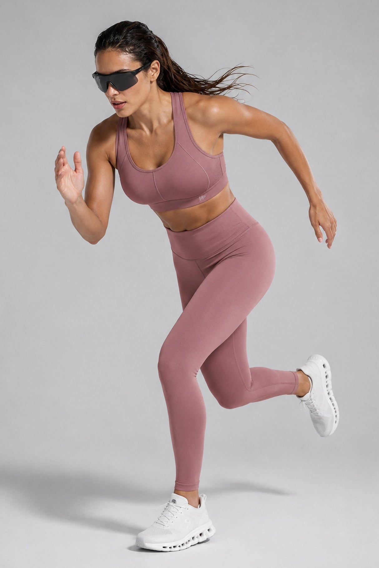 Echo™ Supportive Sustainable 27 Inches Leggings | High-Impact Leggings Best For Running, HIIT & Training