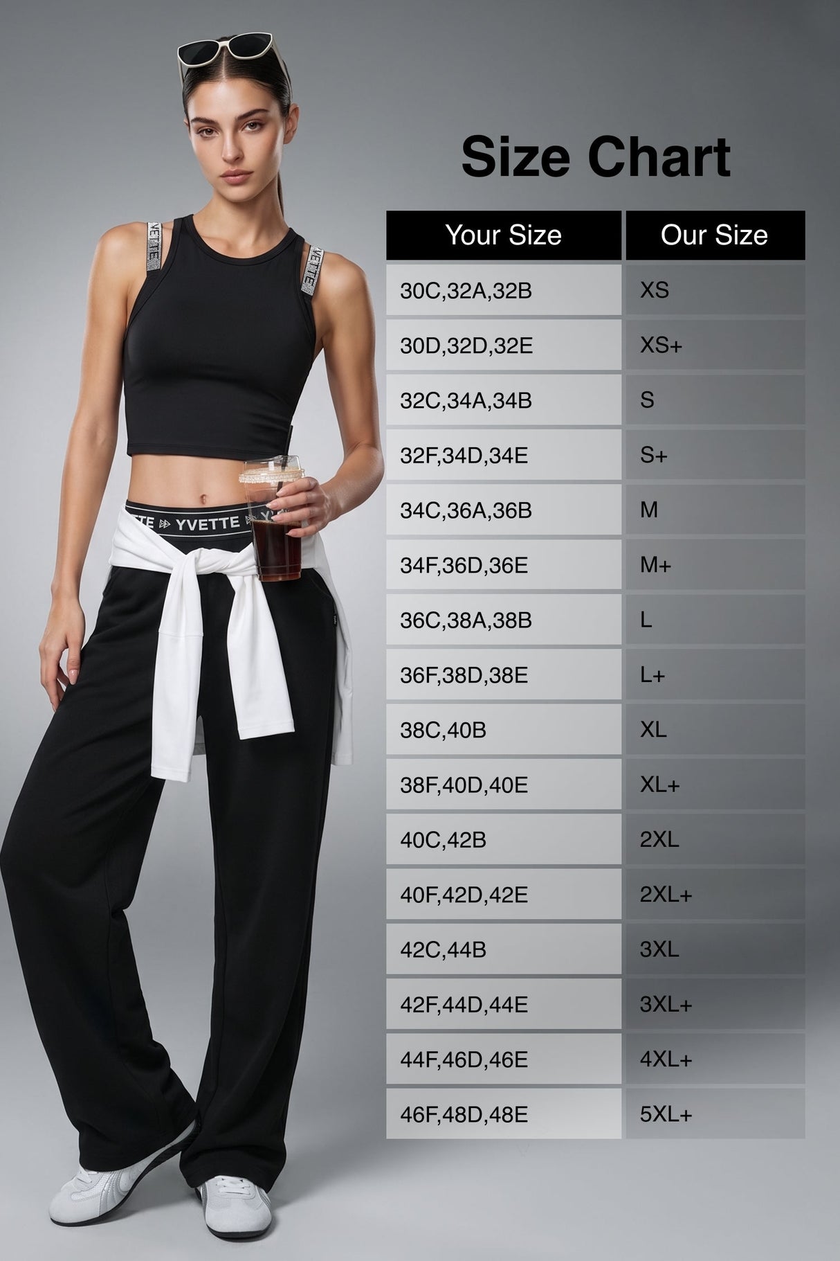 Power™ Adjustable Crisscross Padded Running Bra | Women's High Support Sports Bra