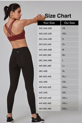 Power™ Zip Front Criss Cross High Support Running Bra | Women's High Support Sports Bra (Plus Size)