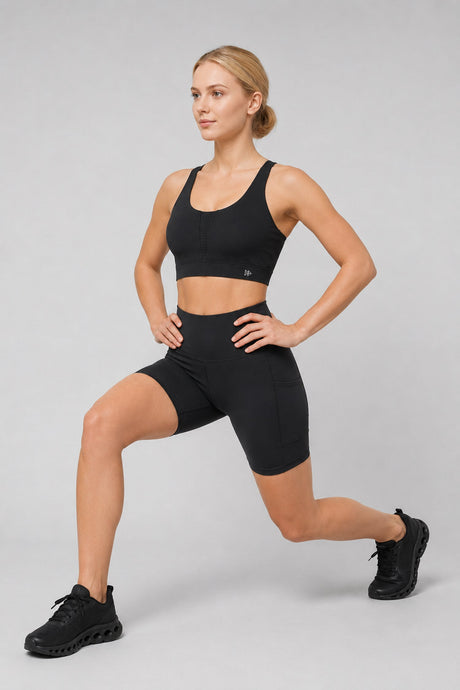 Shift™ Ultra-Soft Adjustable-Strap Sports Bra | Medium Support for Gym, Yoga & Training